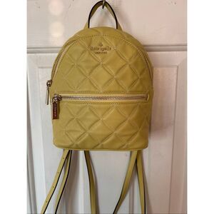 Kate Spade New York Natalia convertible backpack handbag mini Frosty Lime